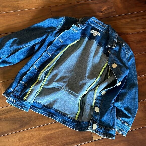 Coldwater Creek Denim Jacket - 8 - Picture 8 of 8